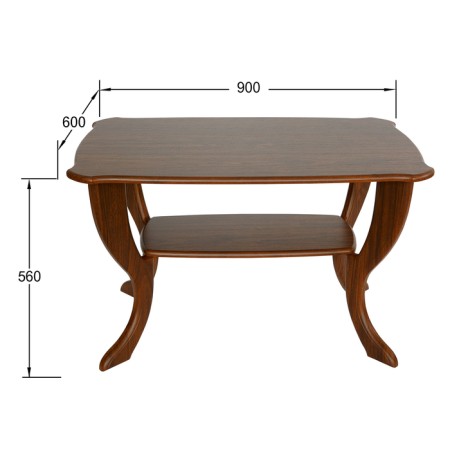 Journal table "Maestro", SZh-01, 900 × 600 × 560 mm, color nut.-1