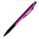 Automatic ballpoint handle Vinson, 0.7mm, body with a rubber holder, blue oil, mix