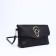 Bag-clate on magnet, long belt, black color