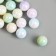 Beads for creativity plastic "Balls of pearl gradient" d = 1.2 cm set 20 pcs