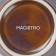 Porcelain mug Magistro Garland, 320 ml, blue color