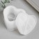 Mold Silicon "Casket - Bow Heart" with a lid 8.4x9.7x6.7 cm