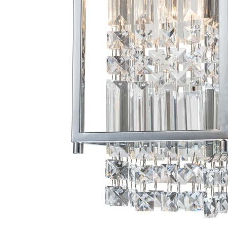 Lamp on the ESCADA rod, 2103/1S Chrome. 1x60W, e27, 160x160x325/1165 mm, chromium color-2