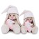 Soft toy "Bunny mi with a pink pillow - unicorn", 23 cm