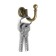 Hook furniture tundra TKO005, one -rod, bronze, 200 pcs