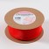 Kapron “wave” ribbon, with brilliance, 40 mm, 10 ± 1 m, red color No. 2