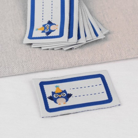 Patch "Council", 5.5 × 3.2 cm, 10 pcs, blue color-1