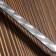 Shampoo with a wooden handle, working length - 40 cm, width - 10 mm, thickness - 3 mm with a pattern