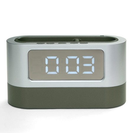 Clock - electronic organizer with an alarm clock, desktop, with a calendar, stopwatch, 3AAA-5