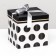 Self -charged box "Black" Black, 15x15x15 cm