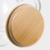 A glass teapot with a bamboo cover and a metal filter “IVF. Bable ", 800 ml, 22 × 12.5 × 15 cm
