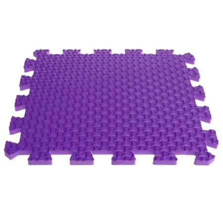 Soft floor universal, 33 × 33 cm, purple color