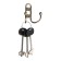 Hook furniture tundra TKD017, two -rod, bronze