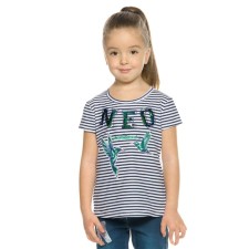T -shirt for girls, height 98 cm, white color