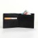 Male purse for magnet, clip for bills, separation for SIM cards, black color