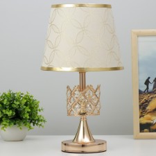 Crohn's table lamp E27 40W gold 21x21x37cm