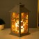 Spinker "Flowers" LED from 3HaAA batteries with a gray with a golden patina 14x14x29.5 cm Risalux