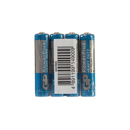 Salt battery GP PowerPlus Heavy Duty, AAA, R03-4S, 1.5V, Spike, 4 pcs.-1