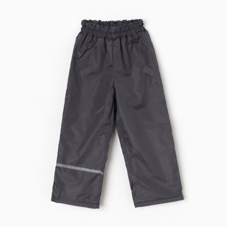 Baby trousers, gray color, height 104