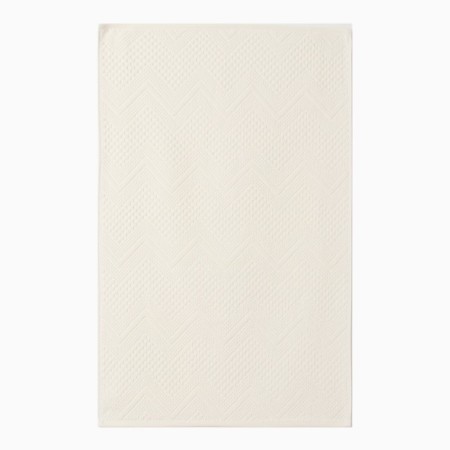 Terry "pattern", white color, 50x80 cm, cotton, 450g/m-1