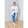 Female legins, size 56, blue color