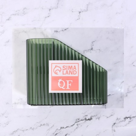 Organizer for storing manicure/cosmetic supplies "Light", 3 sections, 8.5 × 14.5 × 12 cm, color mix-4