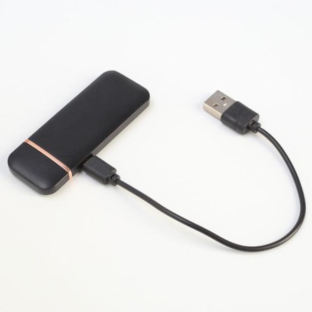 Electronic lighter, spiral, sensor, USB, black, 7.9 x 3.1 cm-4