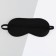 Sleep mask not found, 19.3 x 9.5 cm, black color