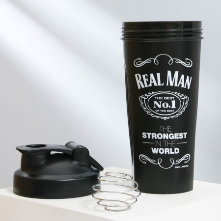 Shaker "Real Man", 600 ml-1