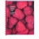Notebook of 48 sheets in a cage on the crest Viva Magenta, cover coated cardboard, Soft Touch, mix