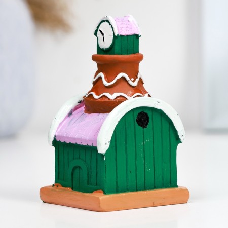 Фигурка "Домик ратуша" 4,5х4,5х8,5см-1