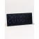 Electronic wall clock, calendar and thermometer, 36.2 x 15.5 cm, white numbers 10 x 4.5 cm 1076627