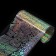 Translated foil for decor "Abstraction", 4 × 50 cm, in a plastic case, color holographic silver