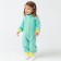Combineson for children, mint color, height 98 cm