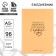 Large diary Soft-Touch A5+, 96 sheets "To train, you need to have a huge heart"