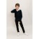 Jumper for boys, height 164-170 cm, dark blue color