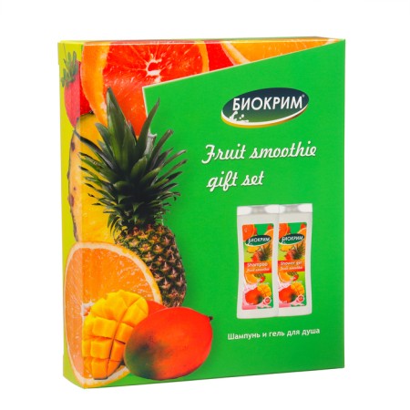 Gift set Women's Fruit Smoothies: shampoo, 250 ml + shower gel, 250 ml-1