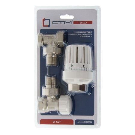 The thermostatic set "STM" thermo, for the radiator, corner, 1/2 "