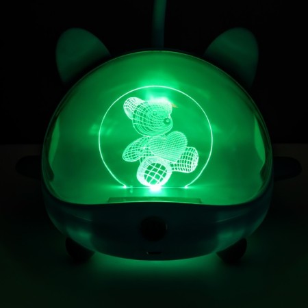 Board Lamp "Cute Bear" LED 3.5W USB AKB Blue 12x15x32 cm Risalux-7