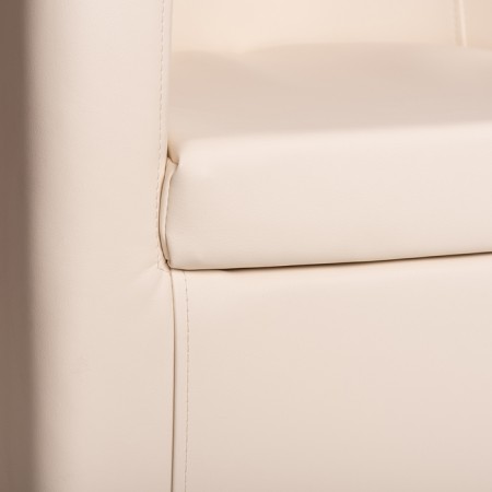 Armchair Mars 660x710x650 White gloss-2