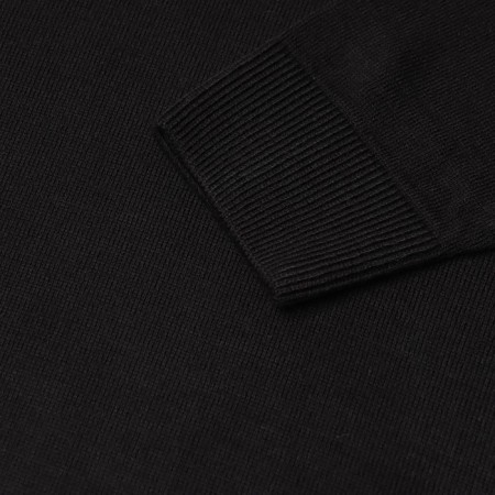 Jumper Polo Men's Minaku: Knitwear Collection Black Black, Rr. 46-6