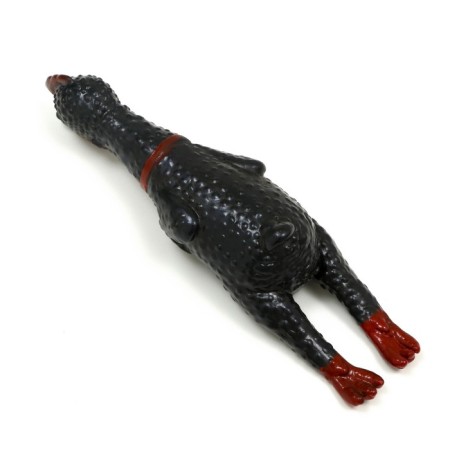 The squeak of "thoughtful chicken" is small for dogs, 16.5 cm, black-2