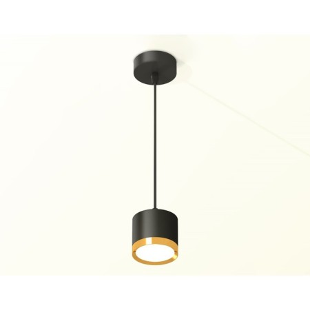 Suspension lamp Ambrella Light, XP8111012, GX53 LED 12 W, color black sand, yellow gold-1