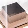 Box for flowers with a vase and PVC windows, folding, 16 x 23 x 16 cm, craft