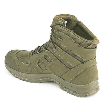 Tracking boots Elkland 188, demi -season, green color, size 42-1