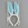Carnival rim of ears Bunny, blue color