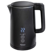 Pioneer KE577M kettles, metal, 1.5 l, 2000 watts, black