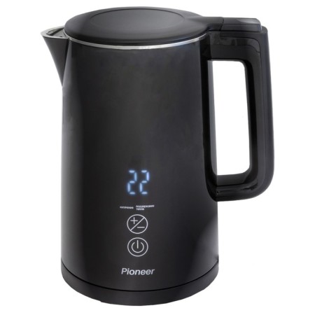 Pioneer KE577M kettles, metal, 1.5 l, 2000 watts, black