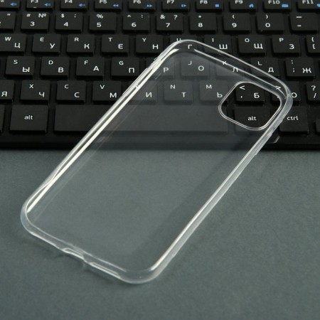 Luazon case on iPhone 11, silicone, thin, transparent-1