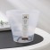 Kashpo for flowers with an insert "Athena", 1 l, the color is transparent